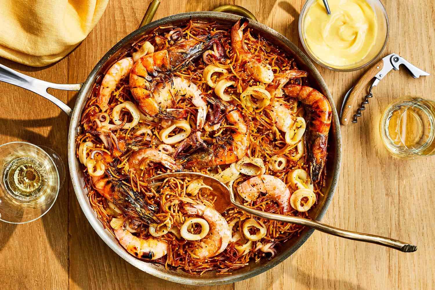 Fideuà de mariscos 3