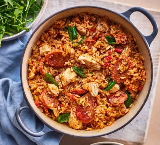 Arroz con pollo y chorizo 3