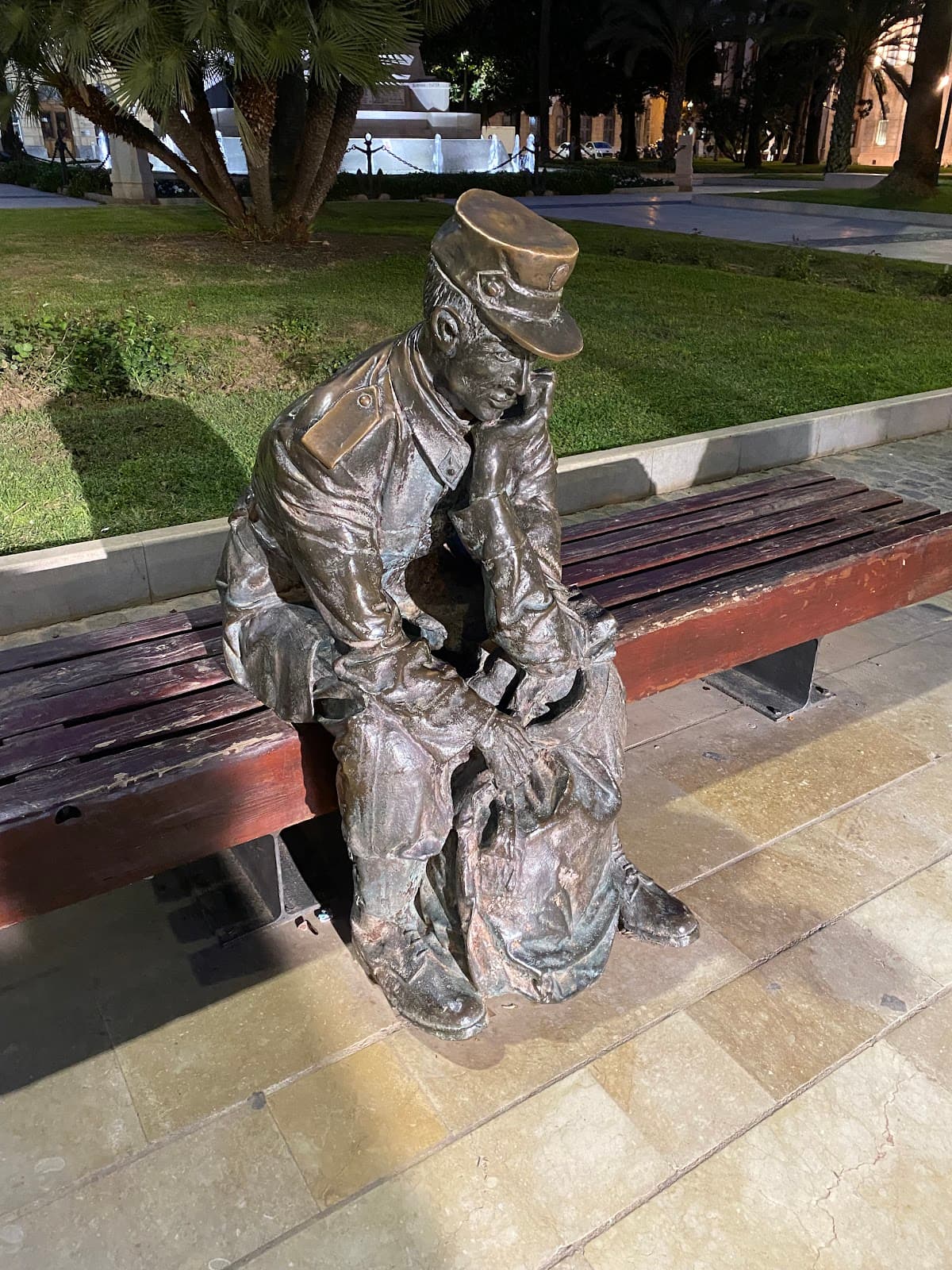 Monument to the replacement soldier