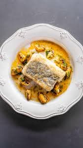 Merluzzo alla griglia con brodo di fagioli bianchi e chorizo 2