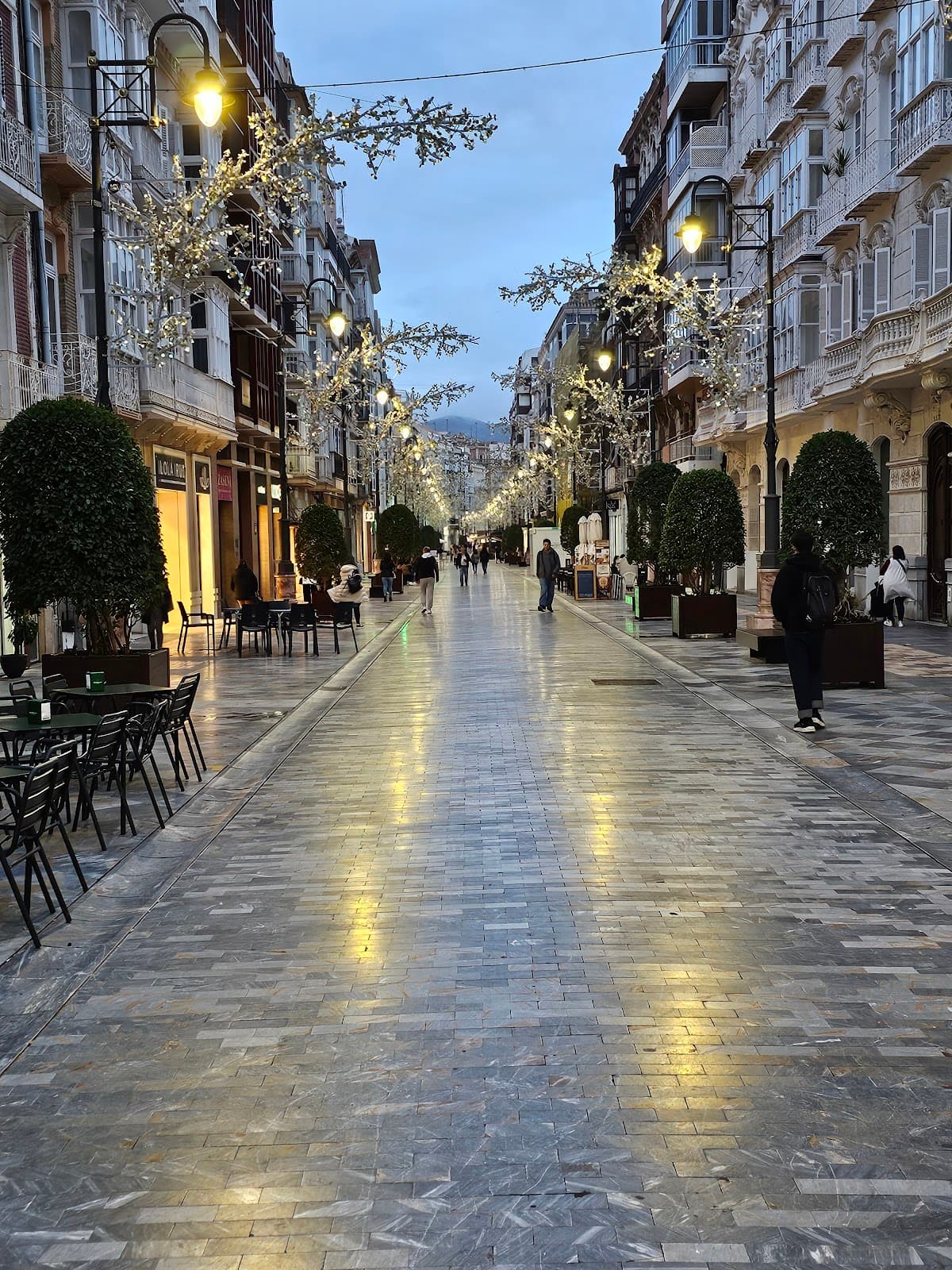 Fußgängerzone von Cartagena