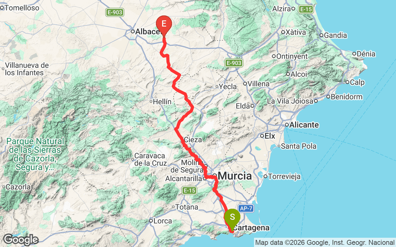 Camino de Santiago del Azahar